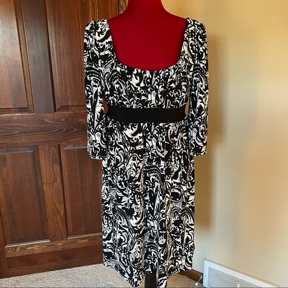 Dresses & Skirts - Empire waist dress with mini bell sleeves